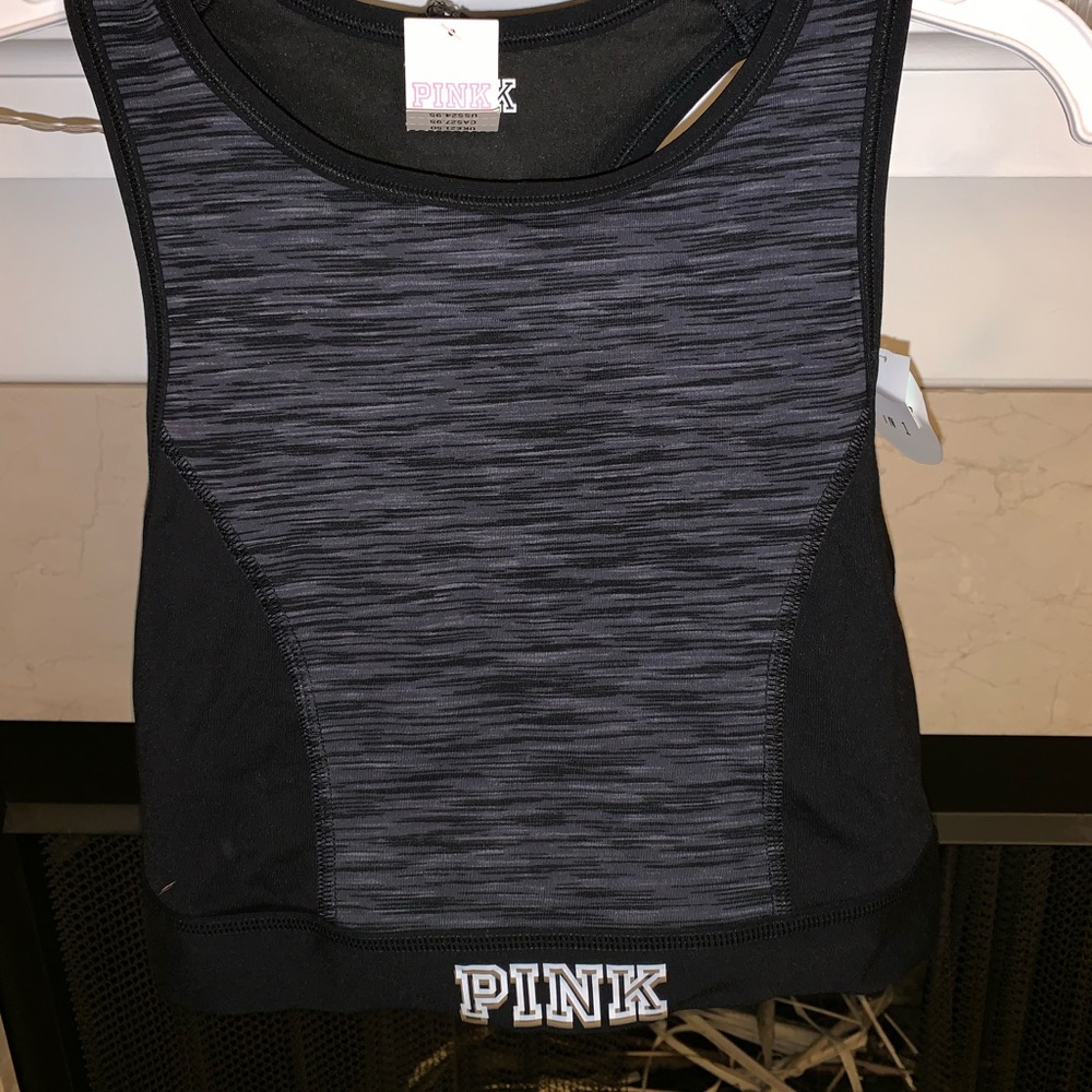 Victoria’s Secret pink high neck sports bra